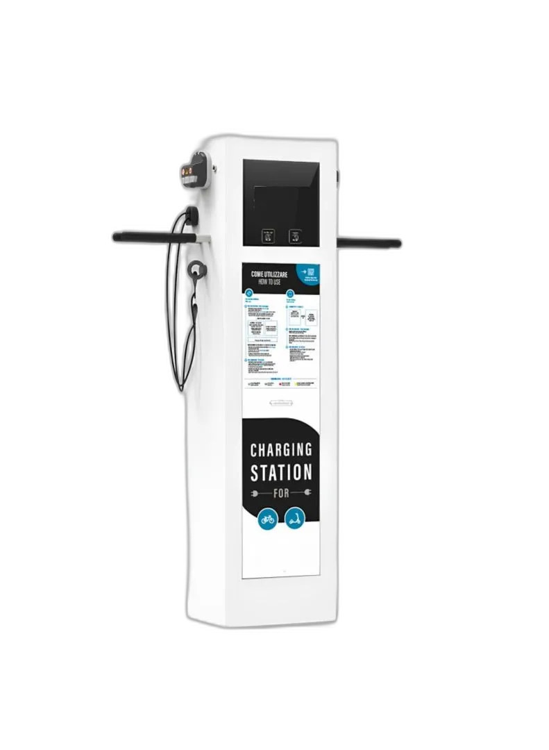 Charging station for bikes and scooters